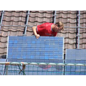 Montage Solarpanel